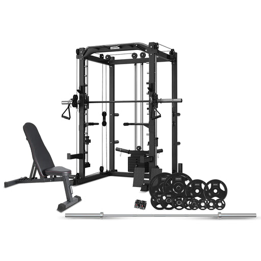 CORTEX SM-20 6-in-1 Power Rack with Smith & Cable Machine - FitnessProducts Plus