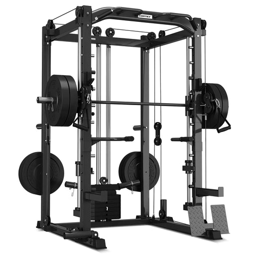 CORTEX SM-20 6-in-1 Power Rack with Smith & Cable Machine - FitnessProducts Plus