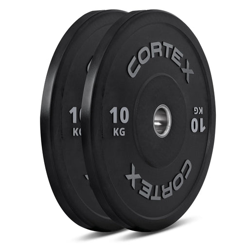 Cortex Pro 150KG Black Series Bumper Plate V2 Package - FitnessProducts Plus